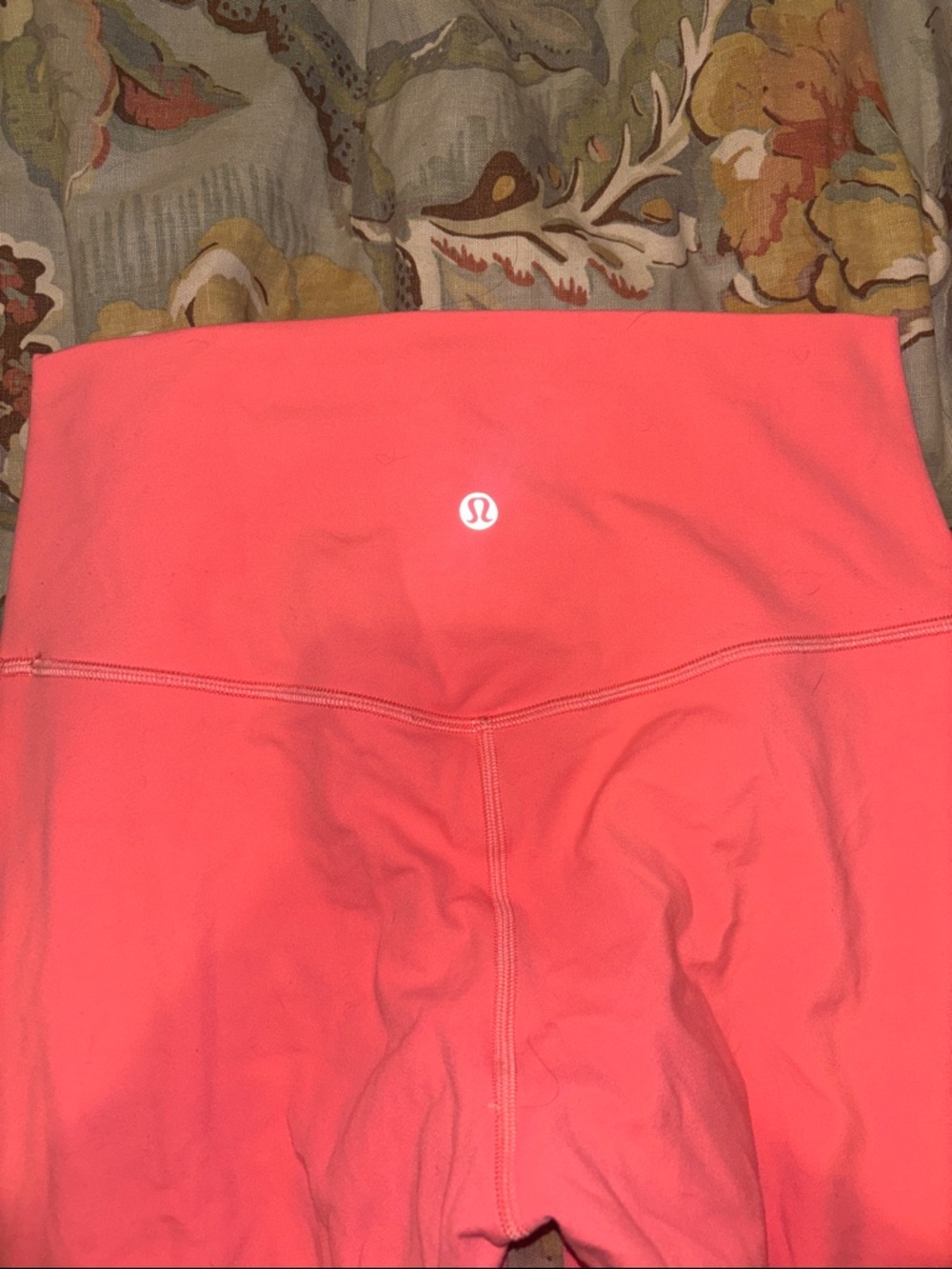 lululemon athletica Coral Pink Leggings